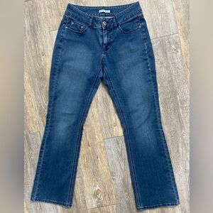 Riders by Lee SZ 6 Boot Cut Jeans Stretch Mid Rise